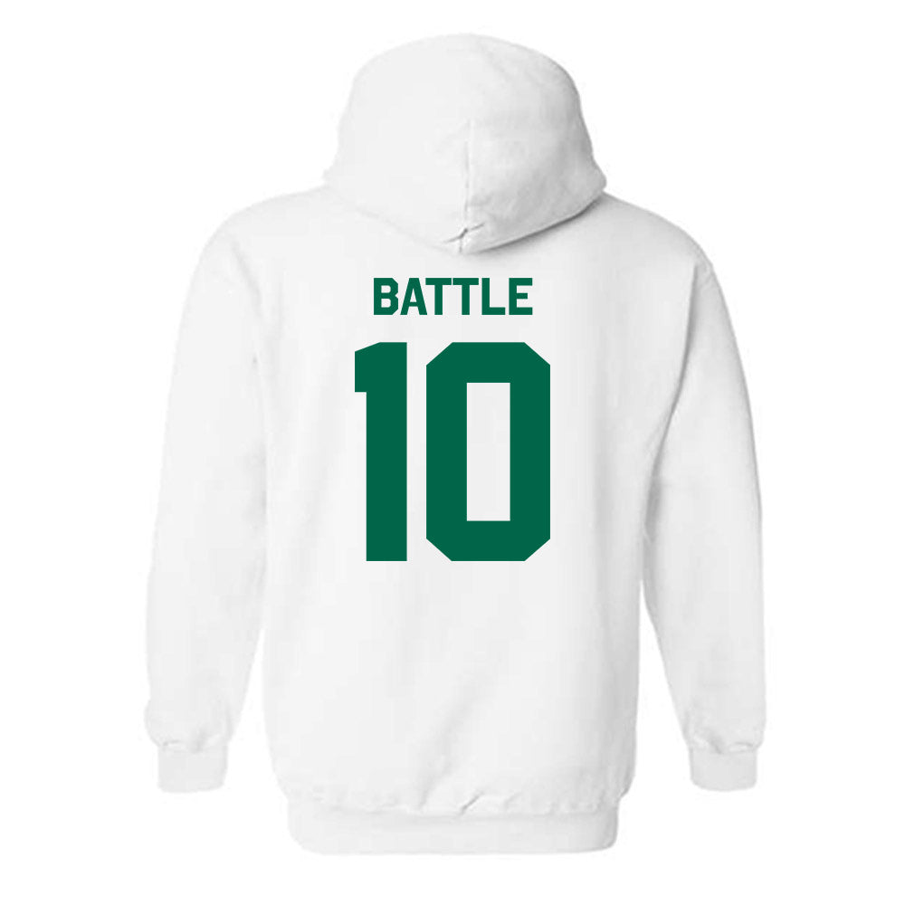 USF - NCAA Women's Basketball : Edyn Battle - Classic Shersey Hooded Sweatshirt-1