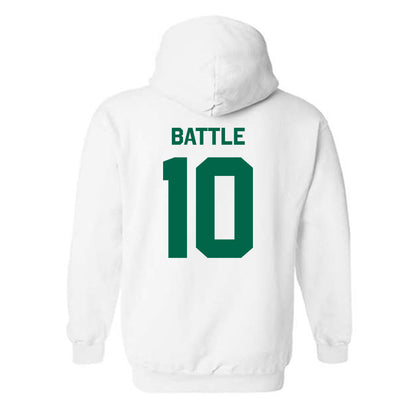 USF - NCAA Women's Basketball : Edyn Battle - Classic Shersey Hooded Sweatshirt-1