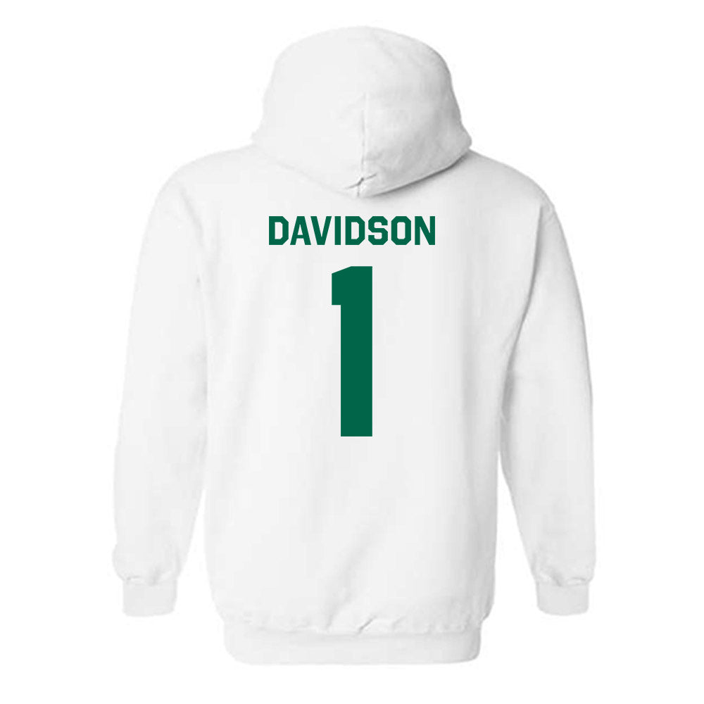 USF - NCAA Women's Basketball : Katie Davidson - Classic Shersey Hooded Sweatshirt-1
