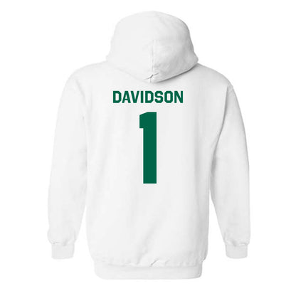 USF - NCAA Women's Basketball : Katie Davidson - Classic Shersey Hooded Sweatshirt-1