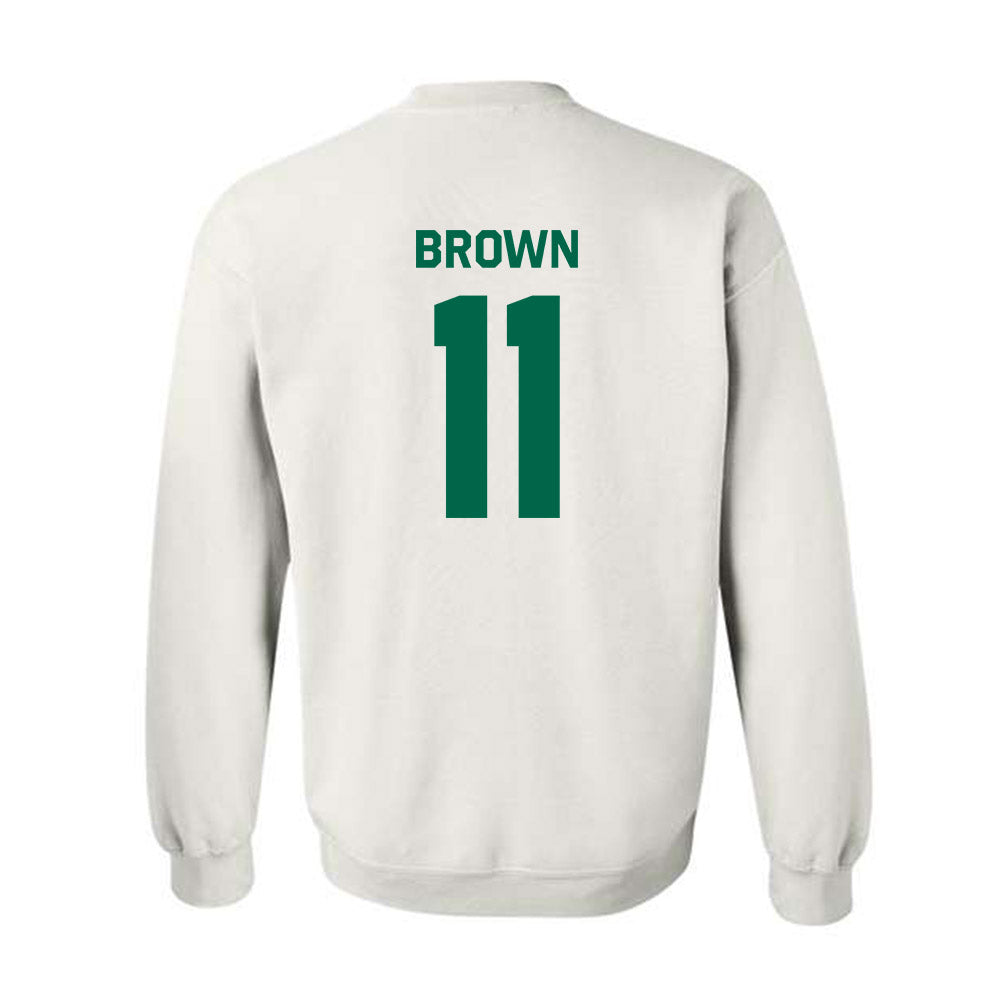 USF - NCAA Men's Basketball : CJ Brown - Classic Shersey Crewneck Sweatshirt-1