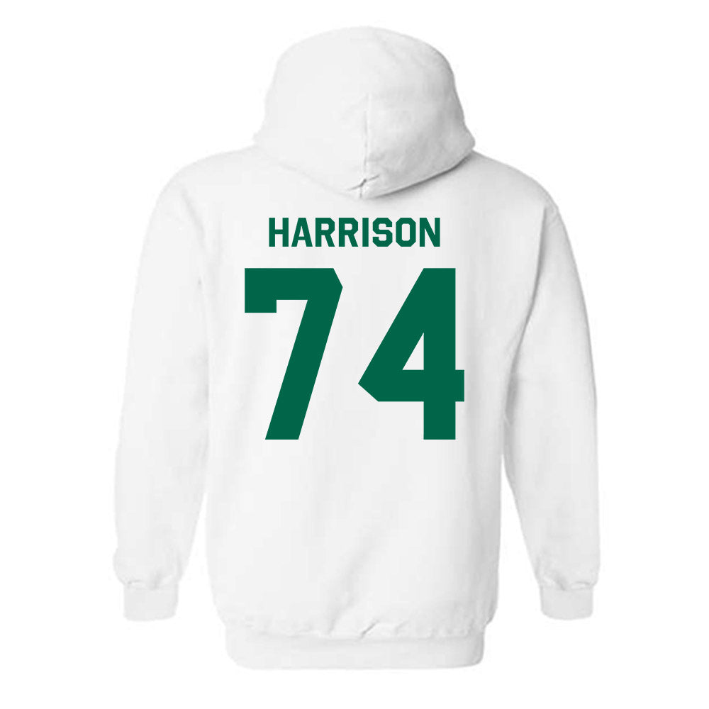 USF - NCAA Football : Jordan Harrison - Classic Shersey Hooded Sweatshirt-1