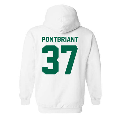 USF - NCAA Baseball : Dominic Pontbriant - Classic Shersey Hooded Sweatshirt-1