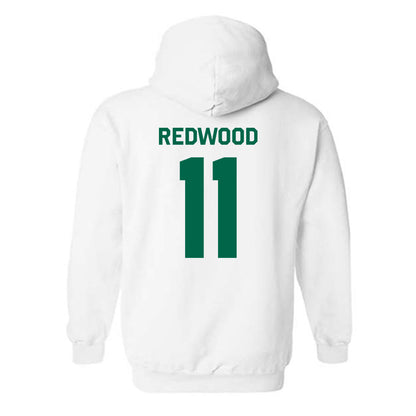 USF - NCAA Football : Asani Redwood - Classic Shersey Hooded Sweatshirt-1
