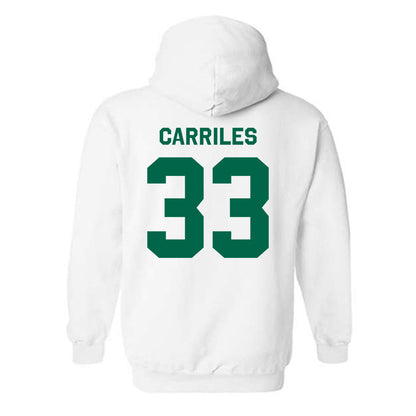 USF - NCAA Baseball : Santiago Carriles - Classic Shersey Hooded Sweatshirt-1
