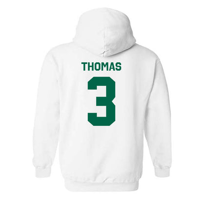 USF - NCAA Women's Volleyball : Miya Thomas - Classic Shersey Hooded Sweatshirt-1