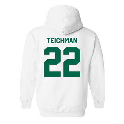 USF - NCAA Women's Basketball : Lee Teichman - Classic Shersey Hooded Sweatshirt-1