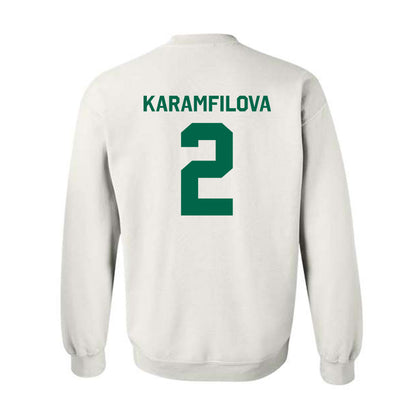 USF - NCAA Women's Basketball : Yana Karamfilova - Classic Shersey Crewneck Sweatshirt-1