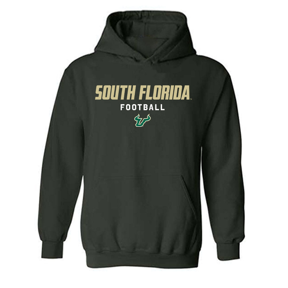 USF - NCAA Football : Grayson Howard - Classic Shersey Hooded Sweatshirt-1