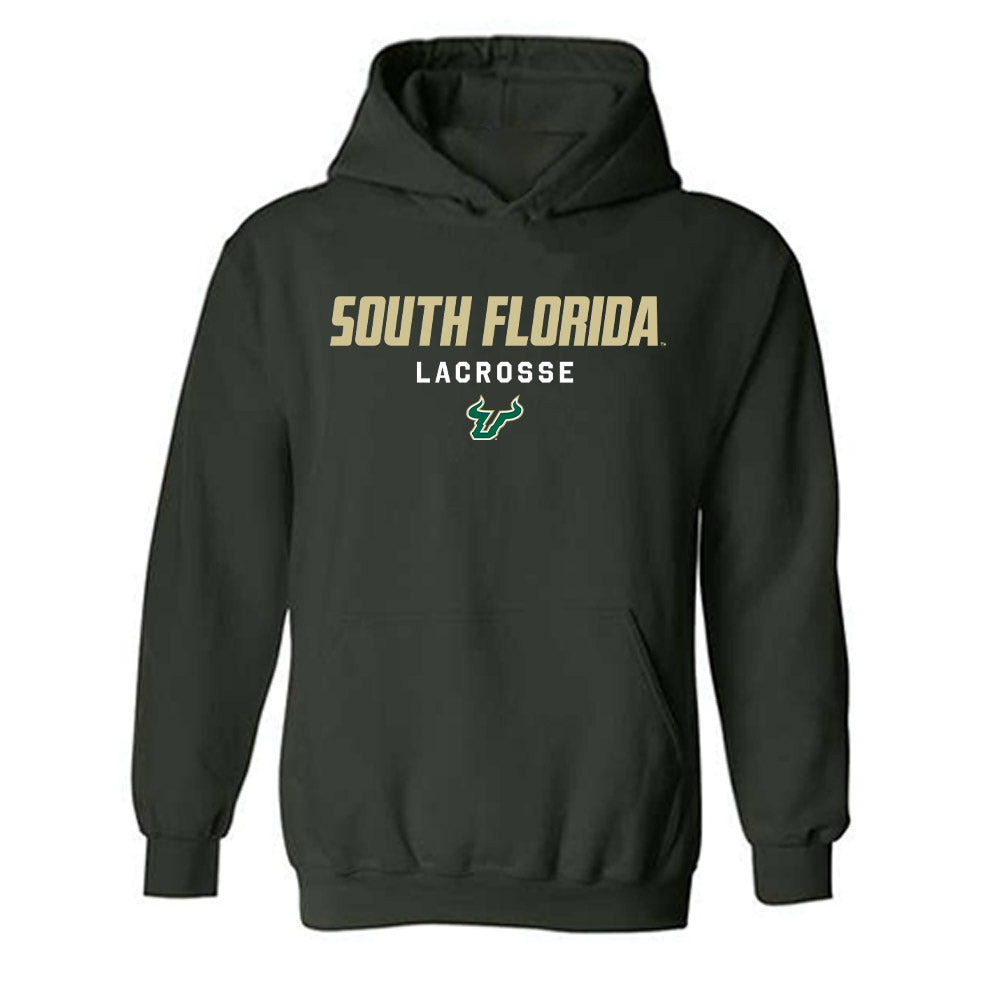 USF - NCAA Women's Lacrosse : Sofia Chepenik - Classic Shersey Hooded Sweatshirt-0