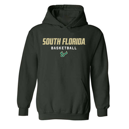 USF - NCAA Women's Basketball : Lee Teichman - Classic Shersey Hooded Sweatshirt-0