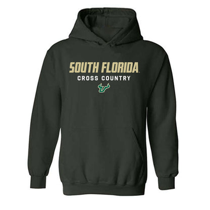 USF - NCAA Men's Cross Country : Karim Belmahdi - Classic Shersey Hooded Sweatshirt-0