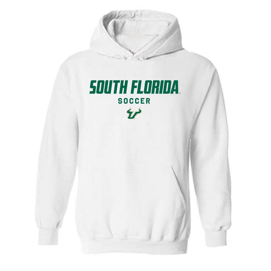 USF - NCAA Men's Soccer : Micah Williams - Classic Shersey Hooded Sweatshirt-0