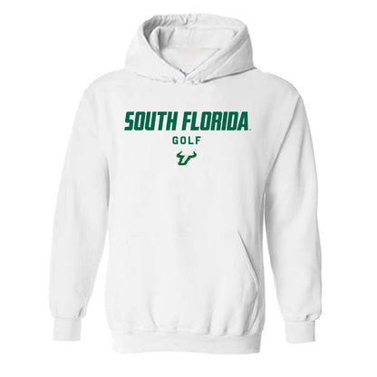 USF - NCAA Women's Golf : Annabel Collis - Classic Shersey Hooded Sweatshirt-0