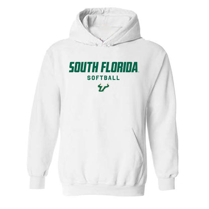 USF - NCAA Softball : Alice DeWaters - Classic Shersey Hooded Sweatshirt-0