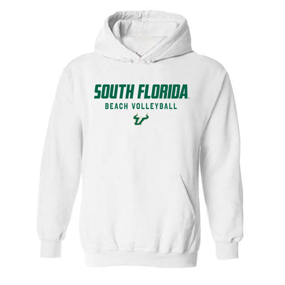 USF - NCAA Beach Volleyball : Cornelia Crudu - Classic Shersey Hooded Sweatshirt-0