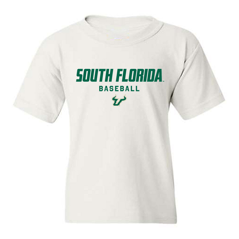 USF - NCAA Baseball : Eli Thomas - Classic Shersey Youth T-Shirt-0