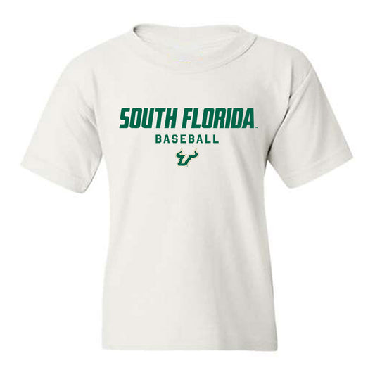 USF - NCAA Baseball : Will Flege - Classic Shersey Youth T-Shirt-0