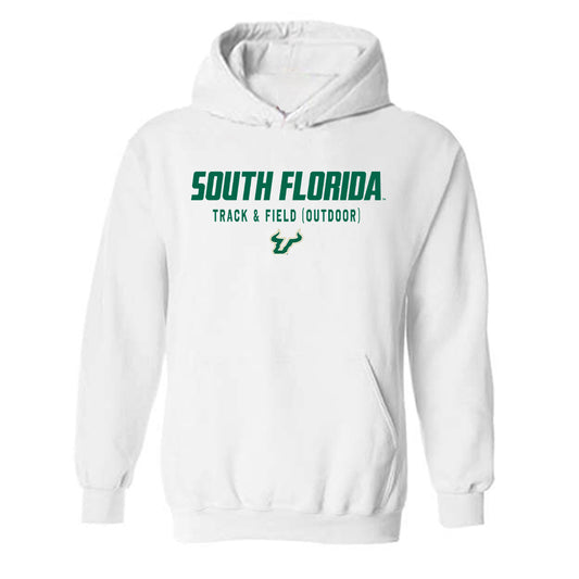 USF - NCAA Men's Track & Field : Alexavier Monfries - Classic Shersey Hooded Sweatshirt-0