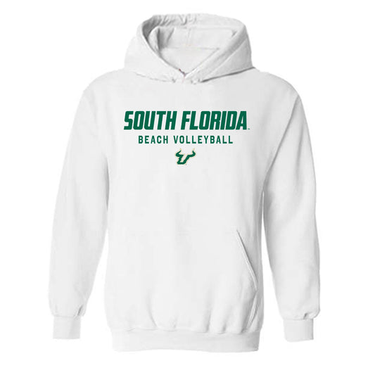 USF - NCAA Beach Volleyball : Zoey Mitchell - Classic Shersey Hooded Sweatshirt-0