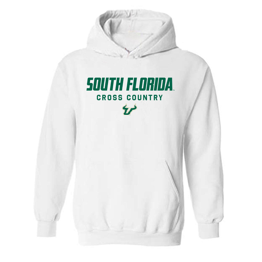 USF - NCAA Men's Cross Country : Nicholas Zamora - Classic Shersey Hooded Sweatshirt-0