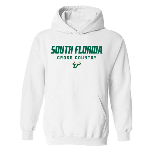 USF - NCAA Men's Cross Country : Nicholas Zamora - Classic Shersey Hooded Sweatshirt-0