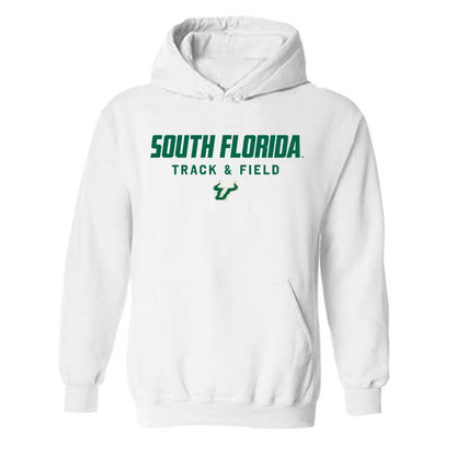 USF - NCAA Women's Track & Field : Adalin Robinson - Classic Shersey Hooded Sweatshirt-0