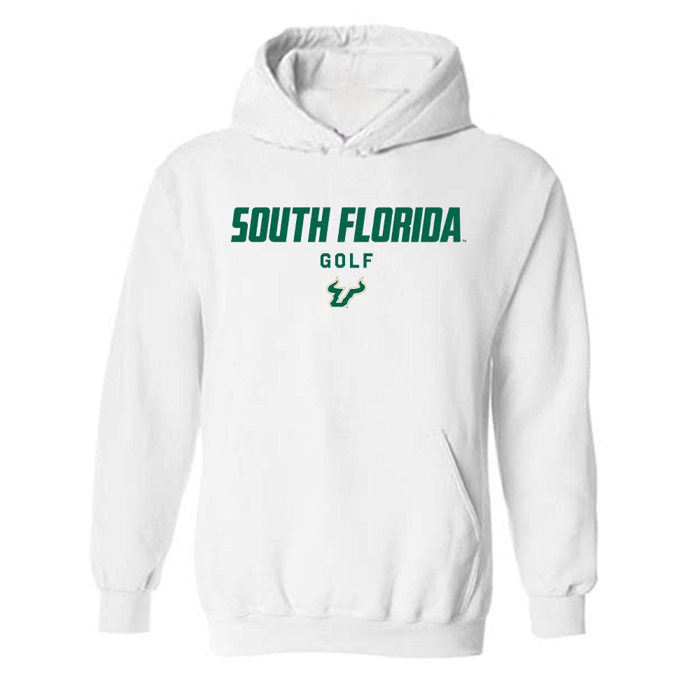 USF - NCAA Men's Golf : Jackson Spybey - Classic Shersey Hooded Sweatshirt-0