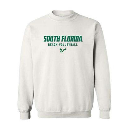 USF - NCAA Beach Volleyball : Addison Bounds - Classic Shersey Crewneck Sweatshirt-0