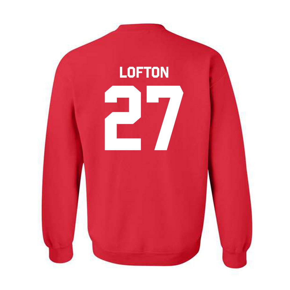 Illinois State - NCAA Football : Tyler Lofton - Classic Shersey Crewneck Sweatshirt-1