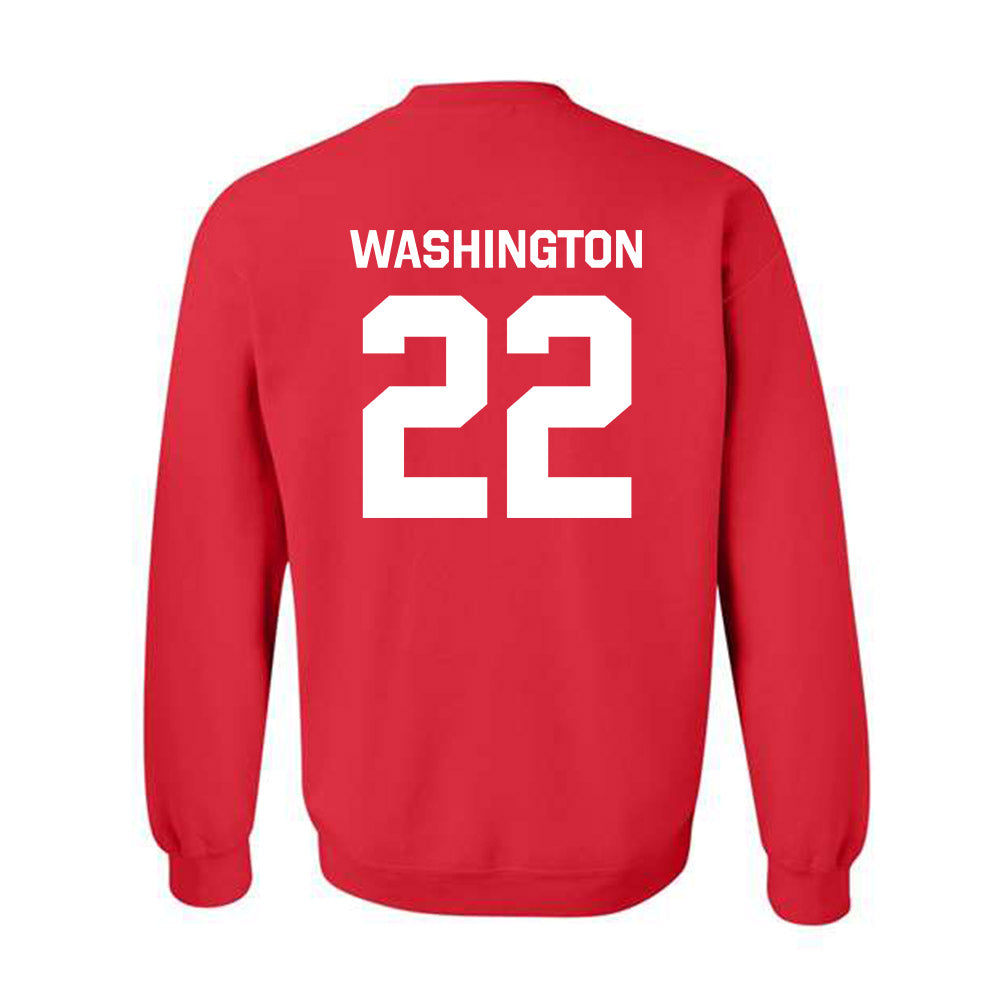 Illinois State - NCAA Women's Basketball : Doneelah Washington - Classic Shersey Crewneck Sweatshirt-1