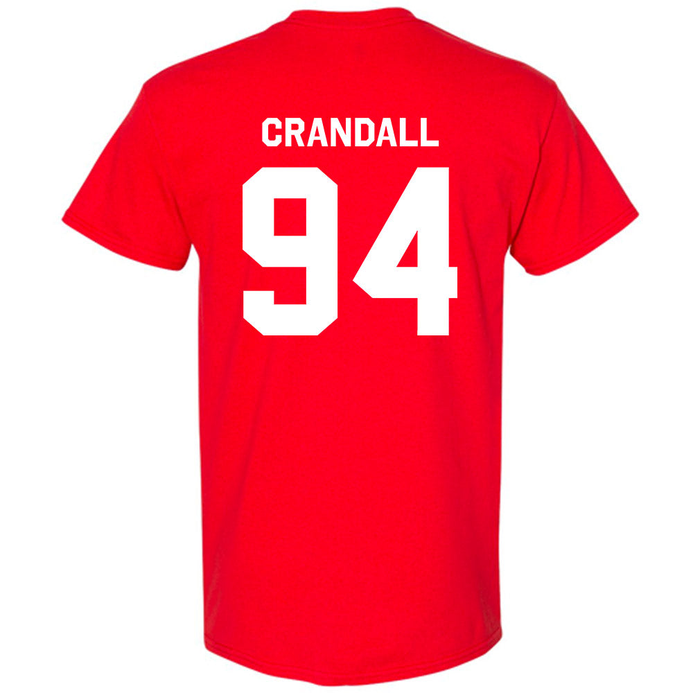 Illinois State - NCAA Football : Josh Crandall - Classic Shersey T-Shirt-1