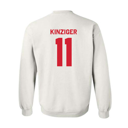 Illinois State - NCAA Men's Basketball : Johnny Kinziger - Classic Shersey Crewneck Sweatshirt-1