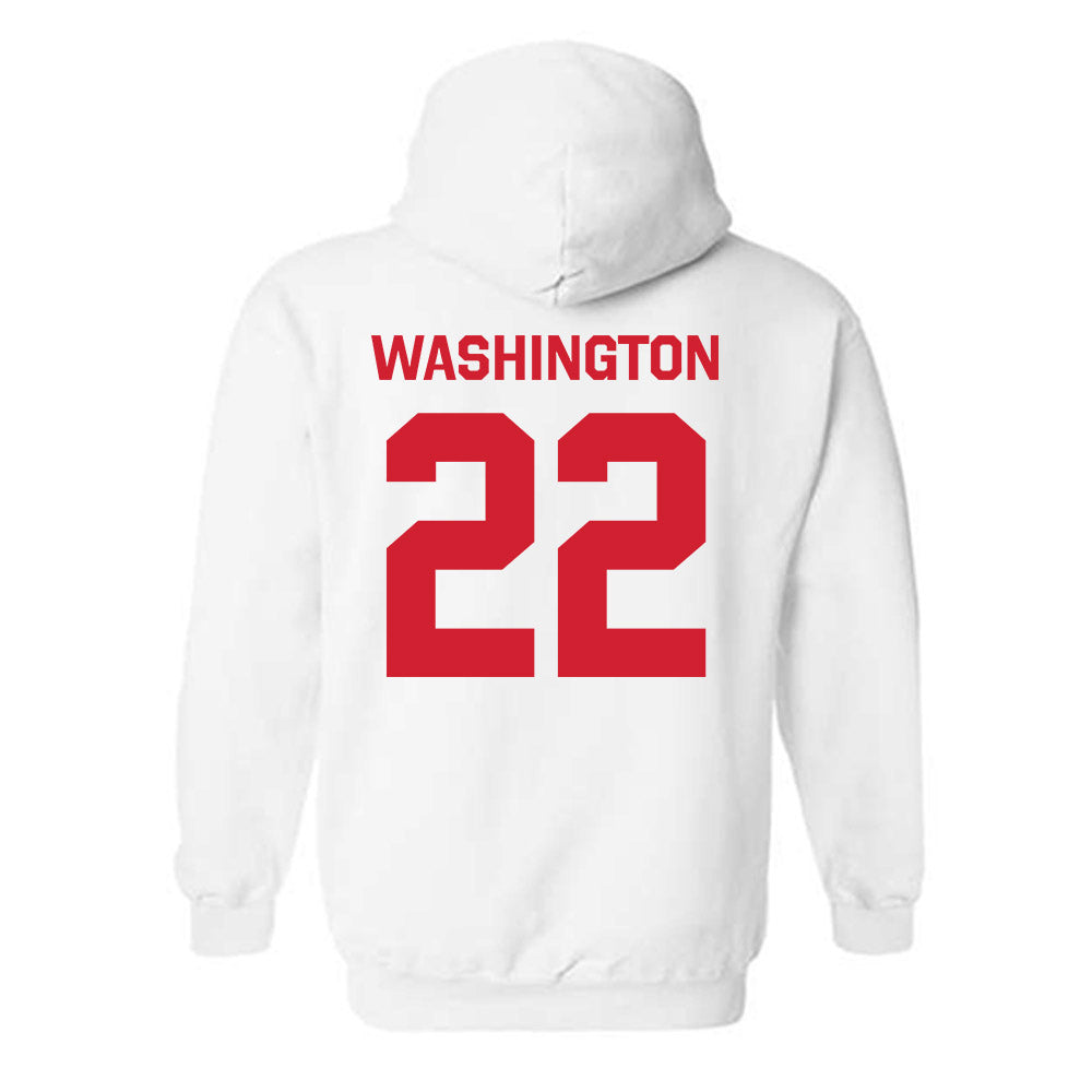 Illinois State - NCAA Women's Basketball : Doneelah Washington - Classic Shersey Hooded Sweatshirt-1