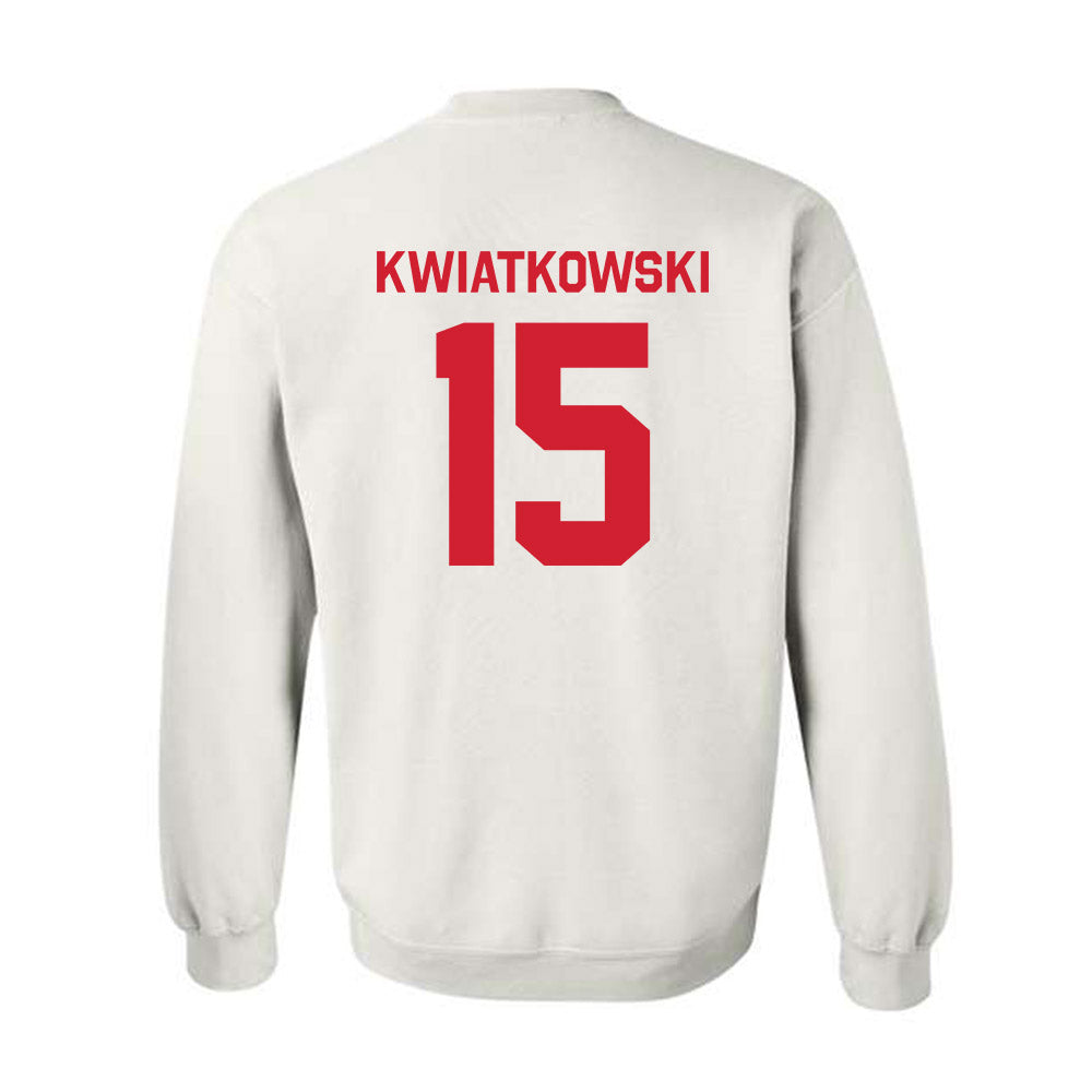 Illinois State - NCAA Football : Chase Kwiatkowski - Classic Shersey Crewneck Sweatshirt-1