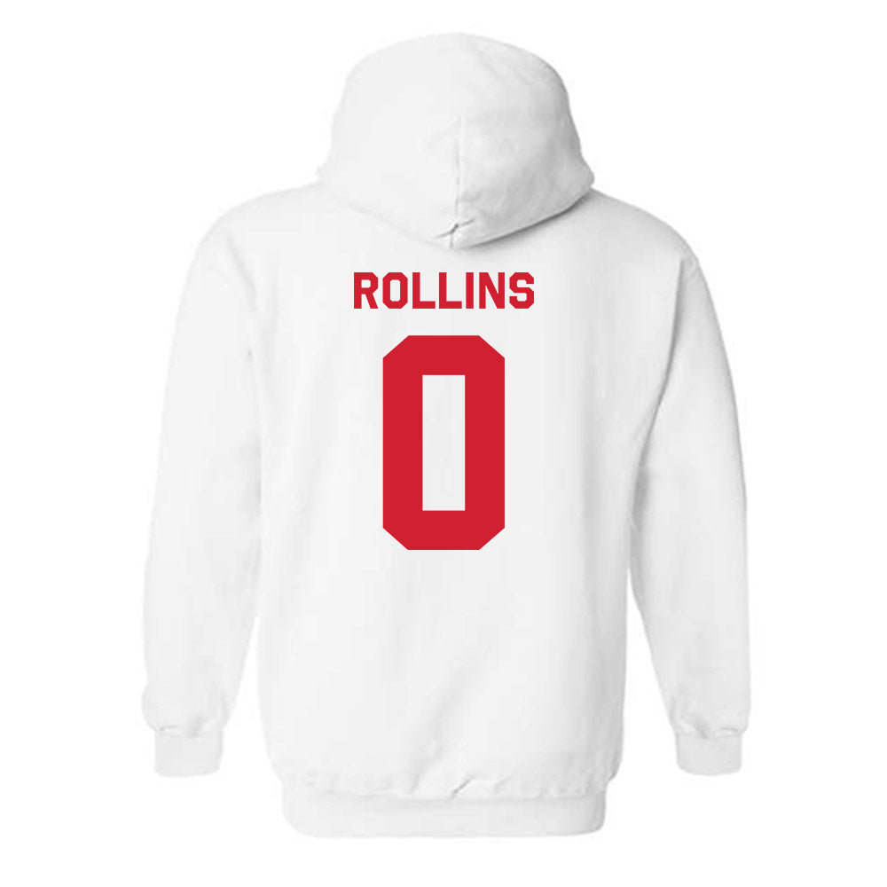 Illinois State - NCAA Men's Track & Field : Jacob Rollins - Classic Shersey Hooded Sweatshirt-1