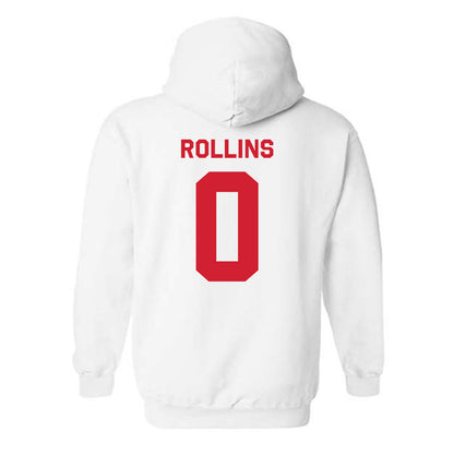 Illinois State - NCAA Men's Track & Field : Jacob Rollins - Classic Shersey Hooded Sweatshirt-1