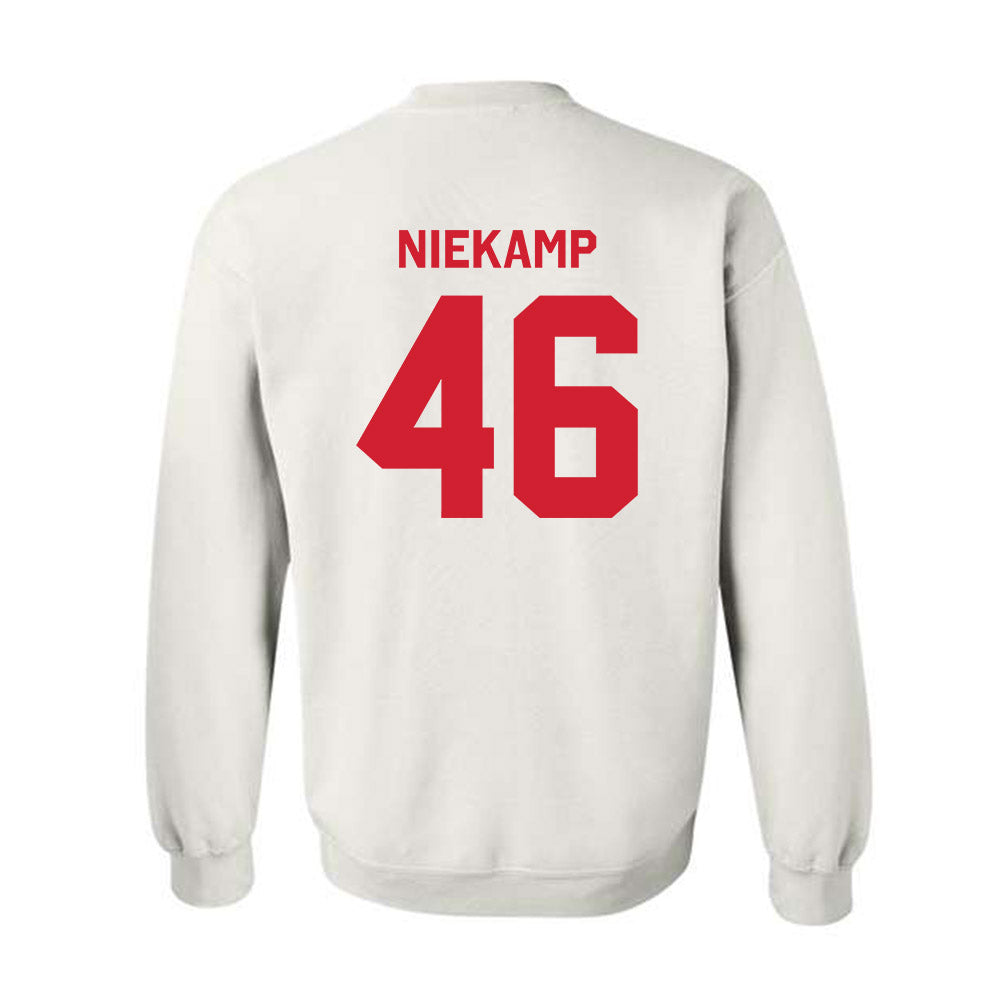 Illinois State - NCAA Football : Tye Niekamp - Classic Shersey Crewneck Sweatshirt-1