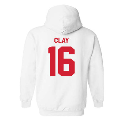 Illinois State - NCAA Football : Rico Clay - Classic Shersey Hooded Sweatshirt-1