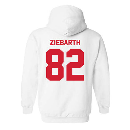 Illinois State - NCAA Football : Max Ziebarth - Classic Shersey Hooded Sweatshirt-1
