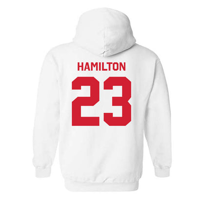 Illinois State - NCAA Football : JuMaria Hamilton - Classic Shersey Hooded Sweatshirt-1