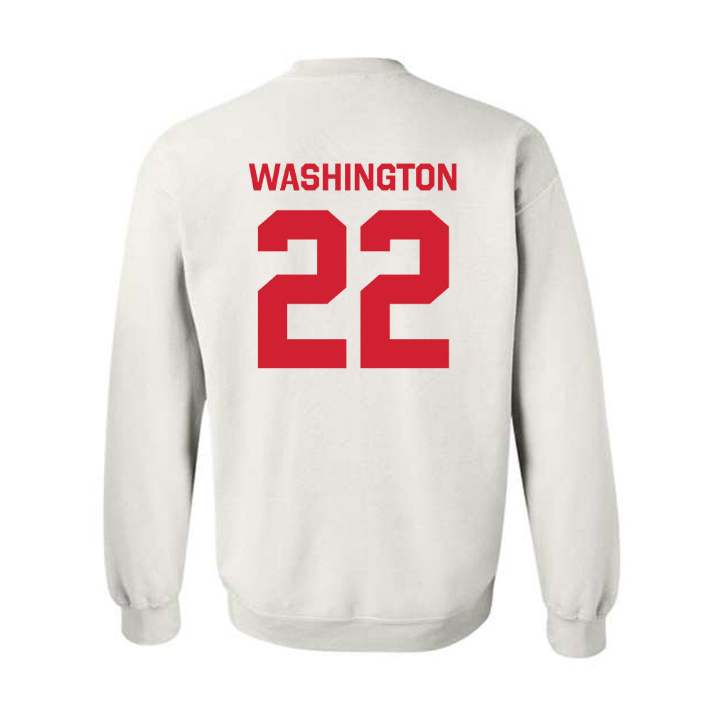 Illinois State - NCAA Women's Basketball : Doneelah Washington - Classic Shersey Crewneck Sweatshirt-1