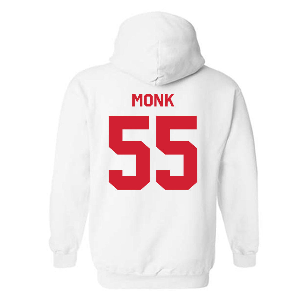 Illinois State - NCAA Football : Cooper Monk - Classic Shersey Hooded Sweatshirt-1