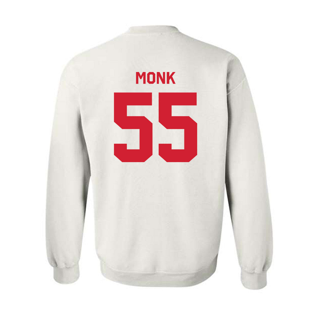 Illinois State - NCAA Football : Cooper Monk - Classic Shersey Crewneck Sweatshirt-1