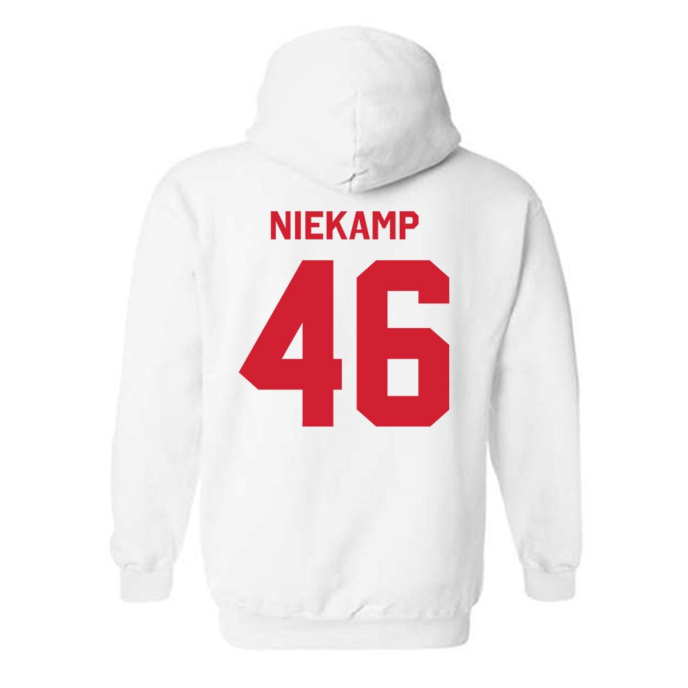 Illinois State - NCAA Football : Tye Niekamp - Classic Shersey Hooded Sweatshirt-1