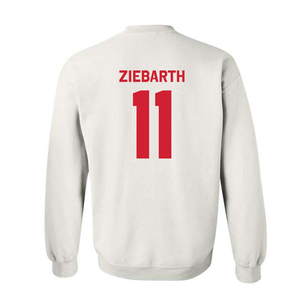 Illinois State - NCAA Football : Max Ziebarth - Classic Shersey Crewneck Sweatshirt-1