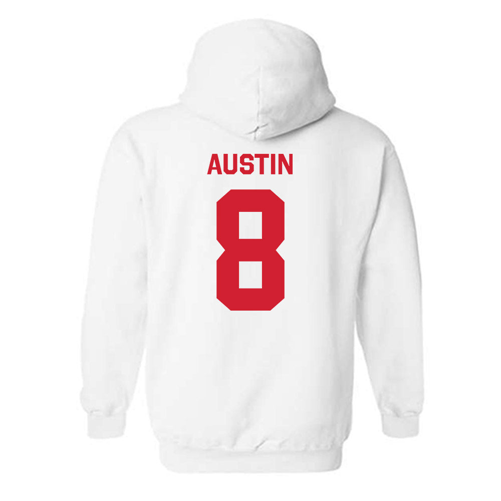 Illinois State - NCAA Women's Basketball : Madison Austin - Classic Shersey Hooded Sweatshirt-1