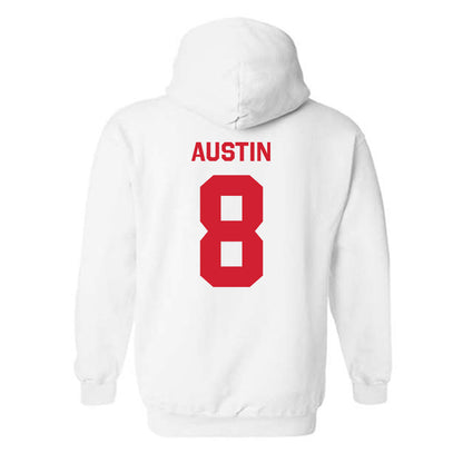 Illinois State - NCAA Women's Basketball : Madison Austin - Classic Shersey Hooded Sweatshirt-1