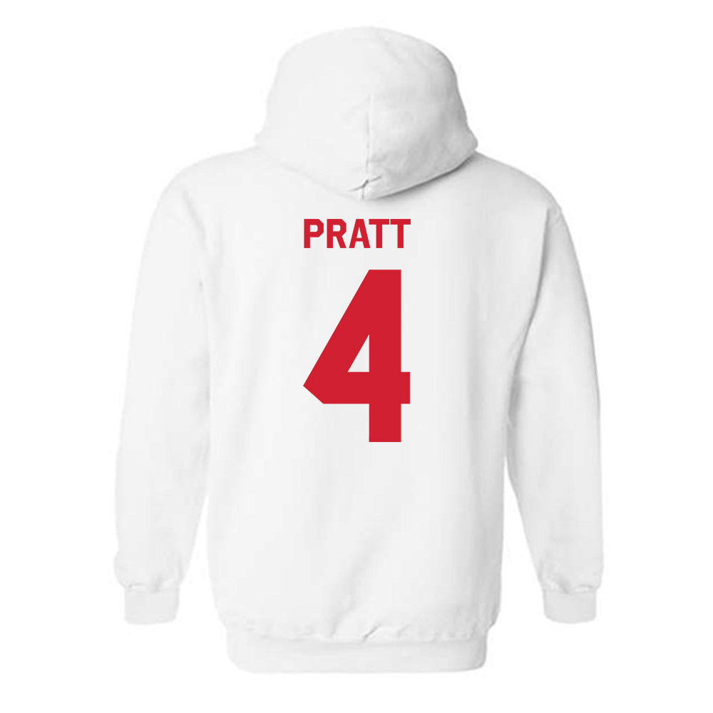 Illinois State - NCAA Women's Basketball : Jaeden Pratt - Classic Shersey Hooded Sweatshirt-1