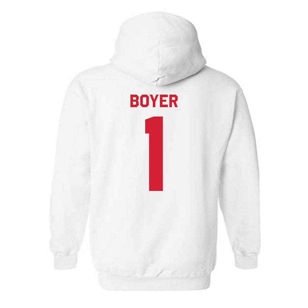 Illinois State - NCAA Softball : Ava Boyer - Classic Shersey Hooded Sweatshirt-1